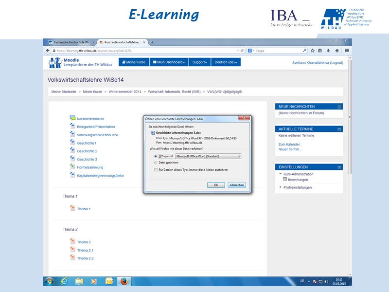 E-Learning